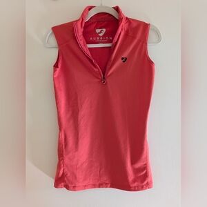 Shires Aubrion Westbourne Sun Shirt Xs Coral